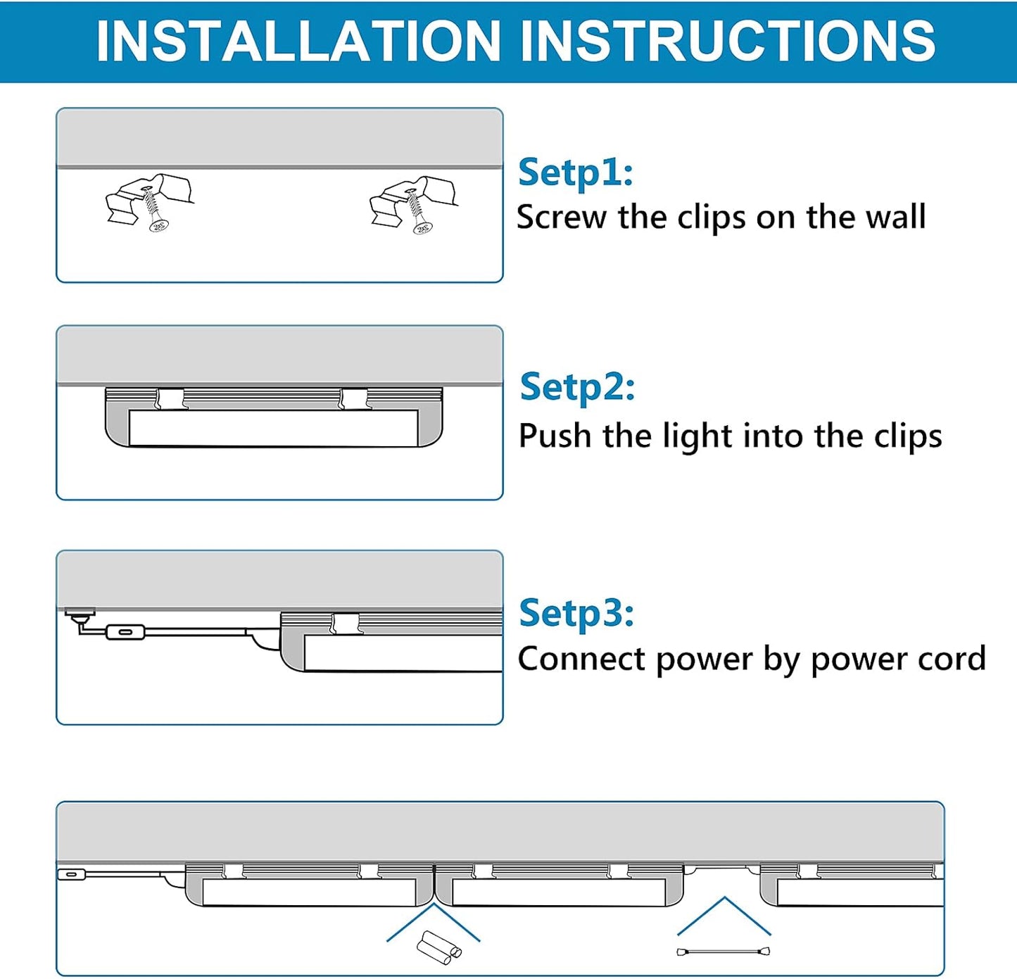 10Pack 8Ft LED Shop Light Fixture,90W 10000 Lumens 5000K Daylight White, Clear Cover,V Shape T8 Integrated 8 Foot Led Tube Light for Cooler,Garage,Warehouse