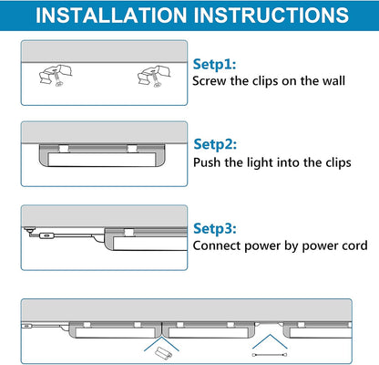10Pack 8Ft LED Shop Light Fixture,90W 10000 Lumens 5000K Daylight White, Clear Cover,V Shape T8 Integrated 8 Foot Led Tube Light for Cooler,Garage,Warehouse